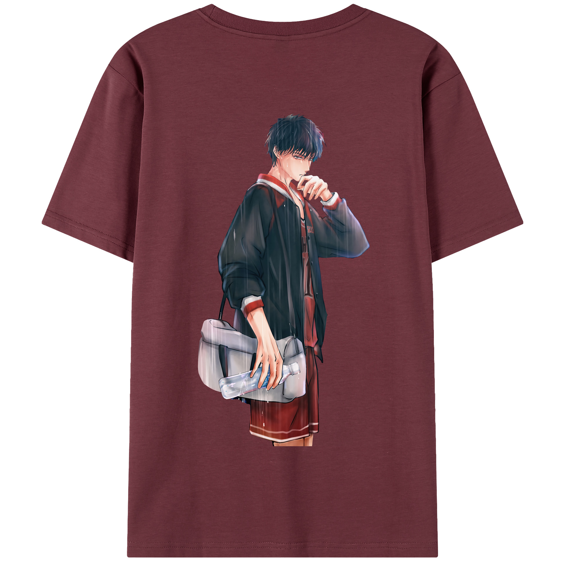 SLAM DUNK／スラムダンク 綿100％半袖Tシャツ（背面プリント）